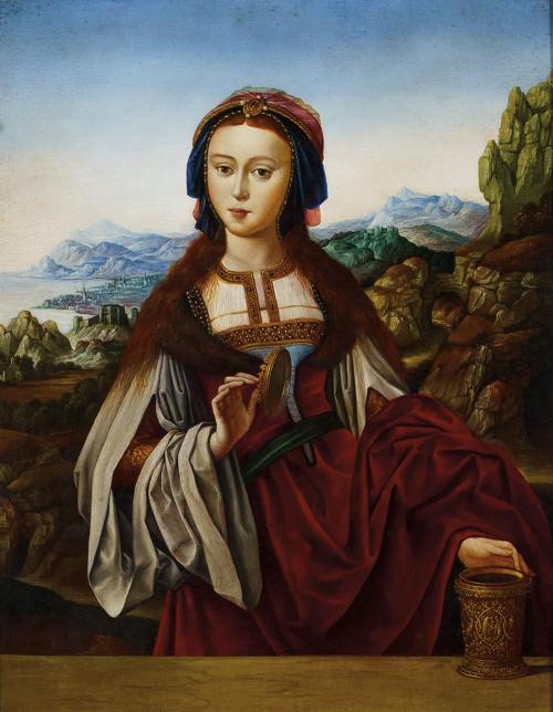 SEGUIDOR DE QUENTIN METSYS (Bélgica, 1466 - 1530), María Ma