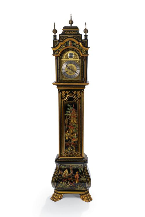 10   -  <p><span class="object_title">Reloj de antesala, de estilo oriental, S.XX</span><br></p>