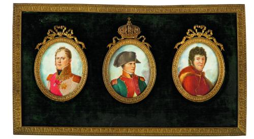 ESCUELA FRANCESA S. XVIII, Retrato de Napoleón Bonaparte, F